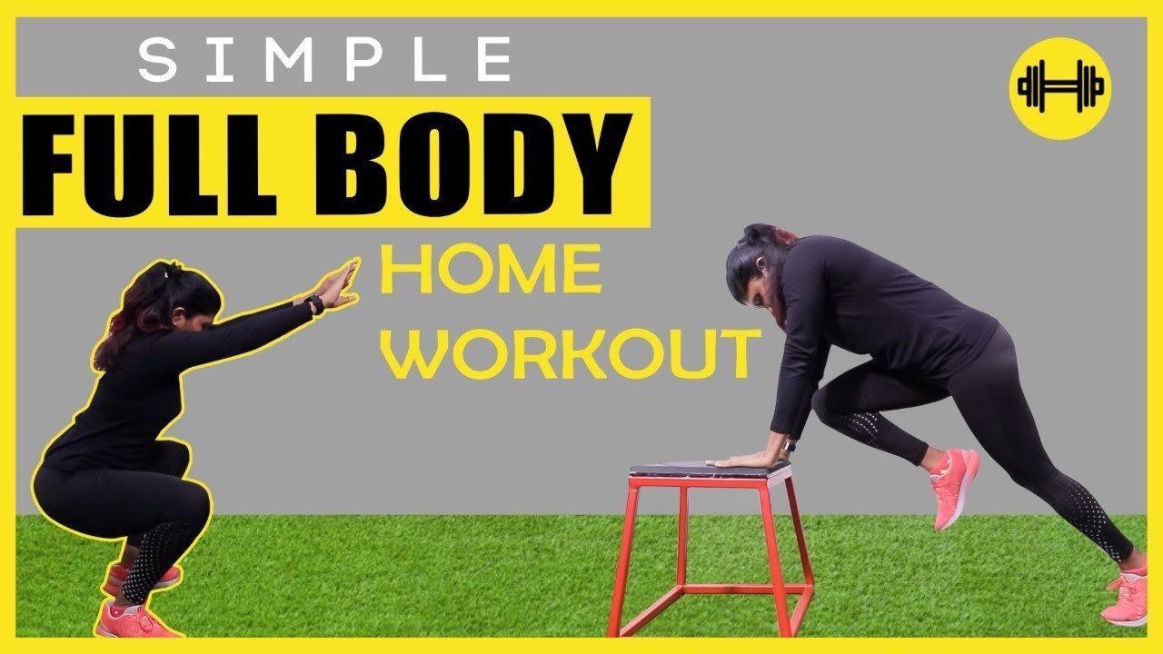 5 Simple Full Body Workouts for Weight Loss |  No Equipment Beginners Exercise | Say Swag