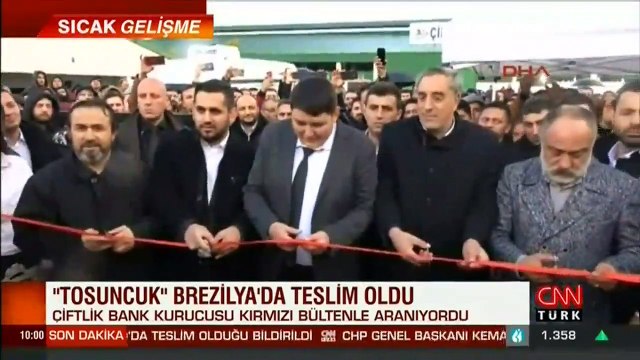 Çiftlik Bank'ın kurucusu 'Tosuncuk' lakaplı Mehmet Aydın teslim oldu