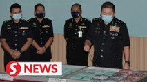 Johor cops smash drug syndicate, seize over RM850,000 worth of ecstasy