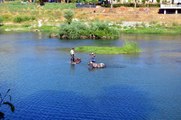 YÜK TAŞIMADA KULLANDIKLARI ATI SEYHAN NEHRİ'NDE SERİNLETTİLER