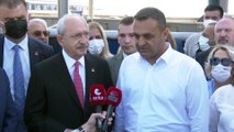 SAMSUN - CHP Genel Başkanı Kılıçdaroğlu, balıkçılarla bir araya geldi