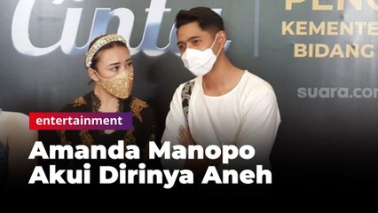Beda Sendiri Pakai Masker Warna Emas, Amanda Manopo : Saya Memang Aneh