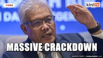 Hamzah: Massive crackdown on non-compliance begins tomorrow