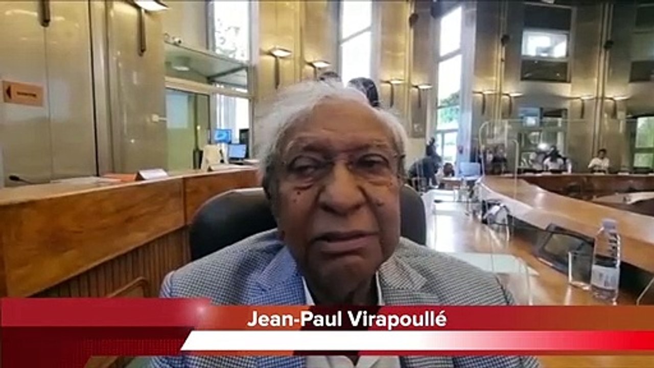 Le message de Jean-Paul Virapoullé aux maires de Droite qui ont fait voter  Huguette Bello - Vidéo Dailymotion