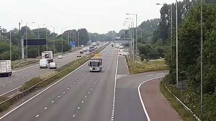 M6 closure at junction 28 (Leyland) on Thursday, July 1