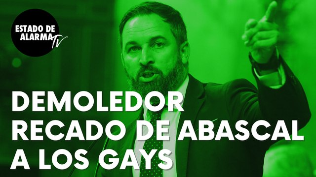 El demoledor recado de Santiago Abascal a los gays que hace temblar el Congreso: “Mejor que usted”