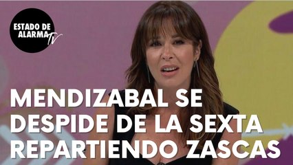 Tải video: Mamen Mendizabal se despide de su programa de La Sexta repartiendo zascas ‘progres’: “Naftalina”