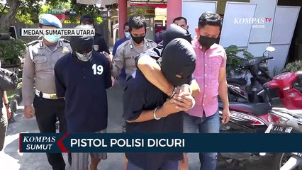Satpam Nekat Curi Pistol Milik Polisi