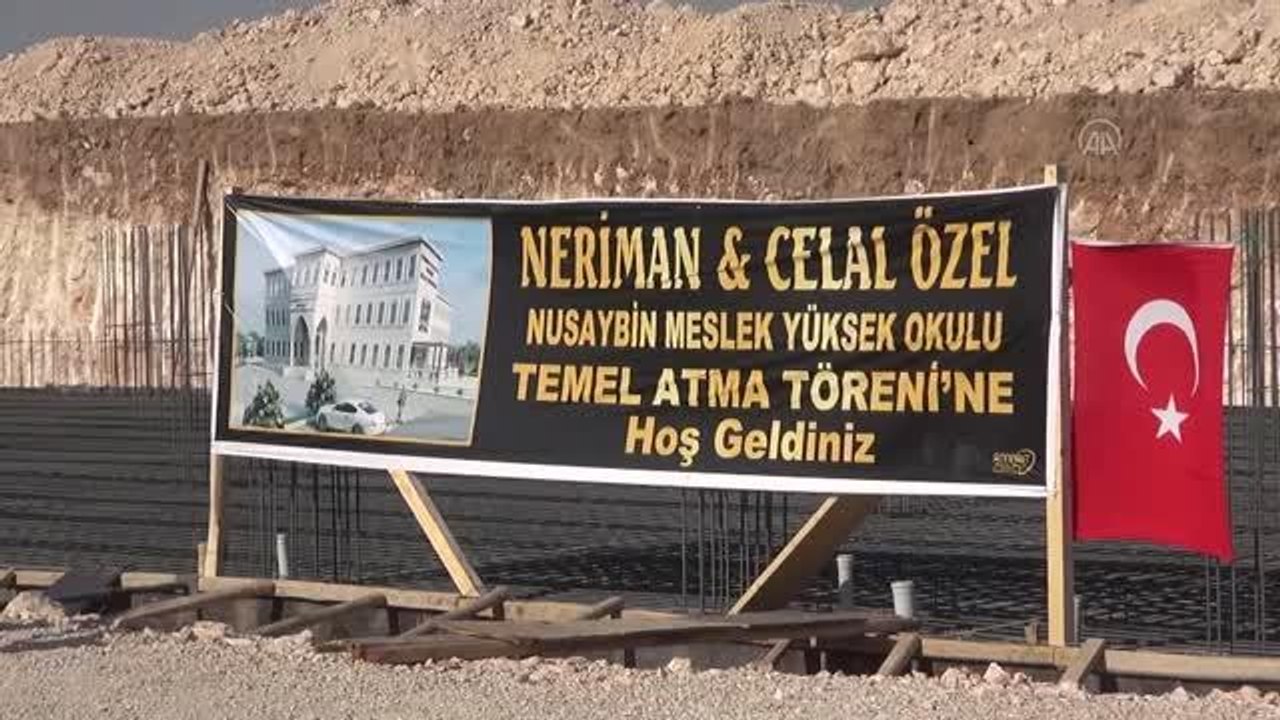 Neriman ve Celal Özel Nusaybin Meslek Yüksekokulunun temeli atıldı