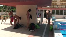 İZMİR - Milli yüzücü Emre Sakçı, Tokyo Olimpiyatları için son hazırlıklarını yapıyor