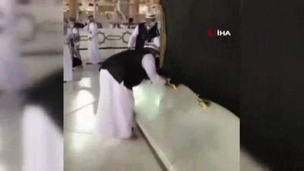 Kabe örtüsü 3 metre yukarıya kaldırıldı