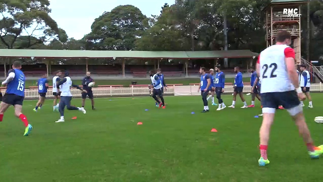 XV de France : "Tous les joueurs ont hâte de pouvoir jouer l’Australie" assure Hounkpatin