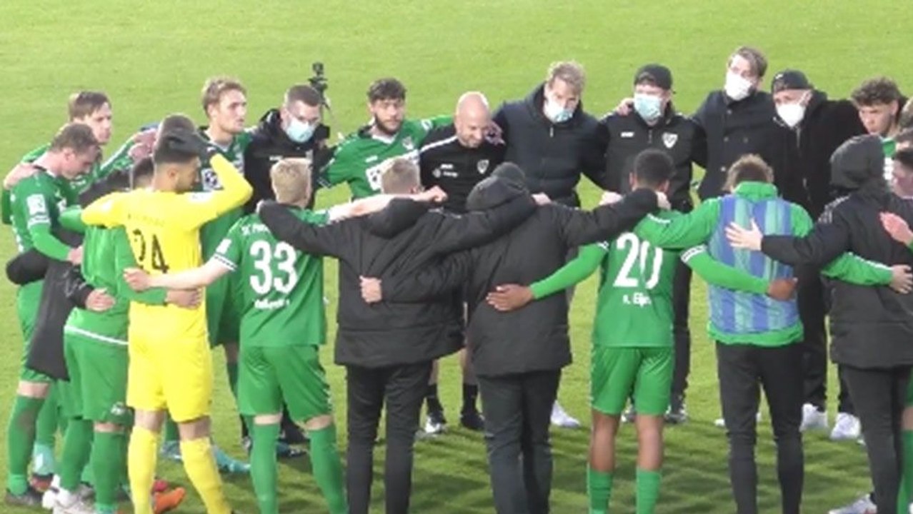 Mit 500 Fans im Rücken: Preußen Münster siegt im letzten Heimspiel