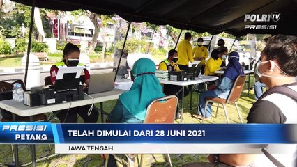 Animo Masyarakat Tinggi untuk Ikuti Vaksinasi Covid-19 di Jateng