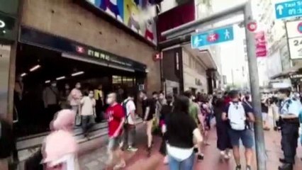 Son dakika haber | Hong Kong'un Çin'e bırakılmasının yıl dönümünde geleneksel protestolara yasak