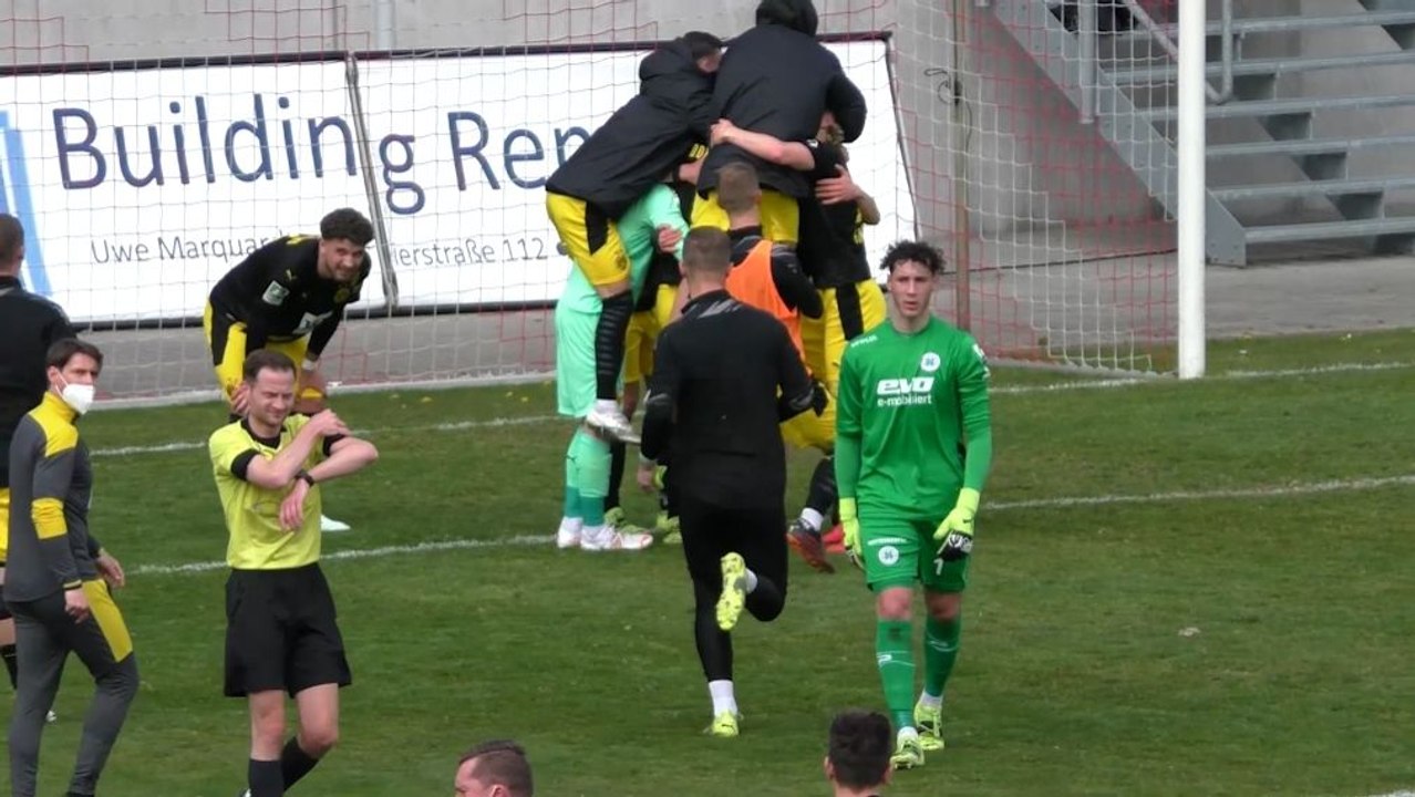 Maloney-Rettung entscheidet: BVB-U-23 auch in Oberhausen erfolgreich