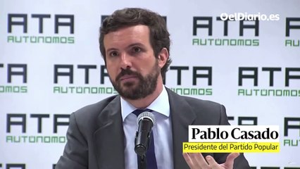Pablo Casado presume de la "exitosa" reforma de pensiones del PP que Rajoy dejó incluso de aplicar