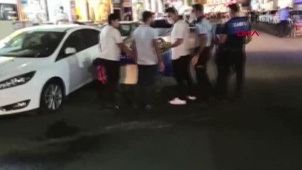 DİYARBAKIR DENETİMDEKİ ZABITA KAMYONETTEN DÜŞTÜ; O ANLAR KAMERADA