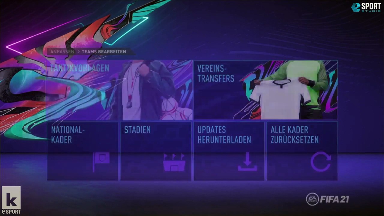 FIFA 21: Exkurs in die taktischen Formationen