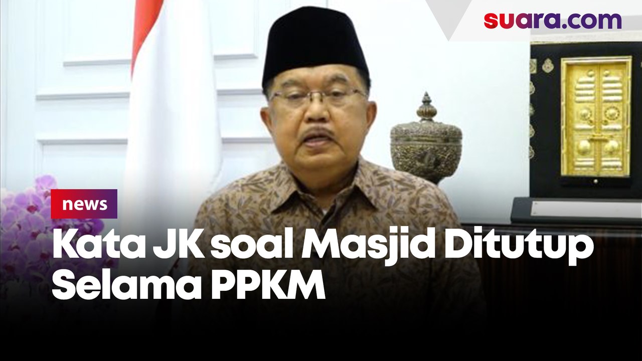Masjid Ditutup Selama PPKM Darurat, Jusuf Kalla: Cara Selamatkan Umat