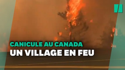 Canicule au Canada: le village de Lytton en feu évacué d'urgence