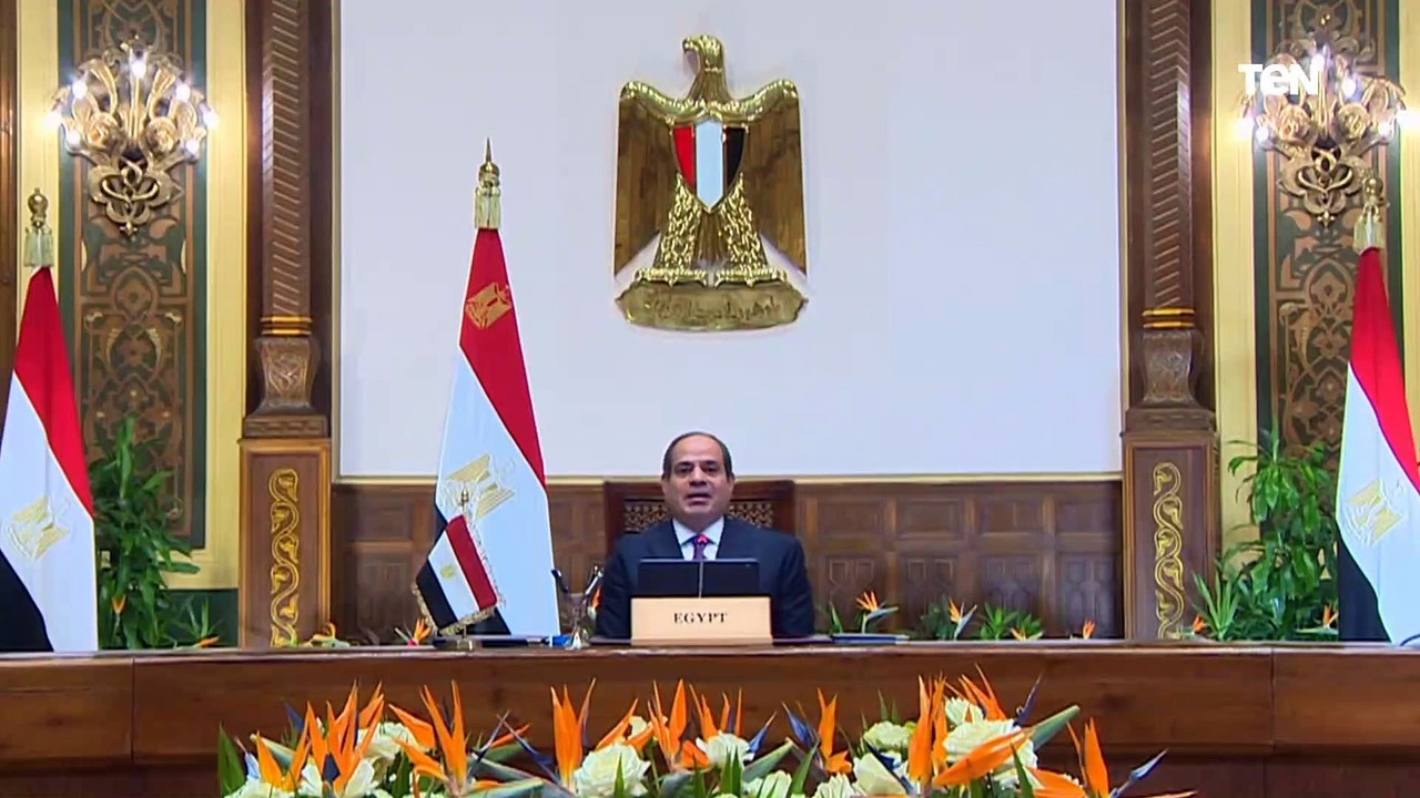كلمة الرئيس السيسي بمناسبة الذكرى المئوية لتأسيس الحزب الشيوعي الصيني
