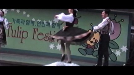 ARTISTES DANS LE PARC A EVERLAND COREE DU SUD EN 1997