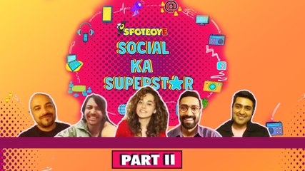 Social Ka Superstar | Haseen Dillruba CAST Tease Vinnil Mathew On Having Less Followers | SpotboyE