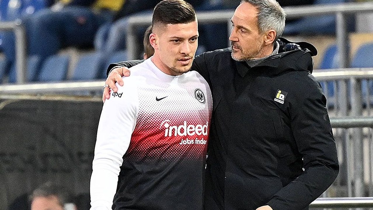 Hütter: 'Außer Wolfsburg und Bayern gibt's nur Eintracht Frankfurt'