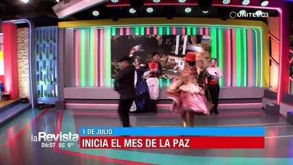 Cochabamba  adorna su escenario y celebra el mes aniversario de La Paz