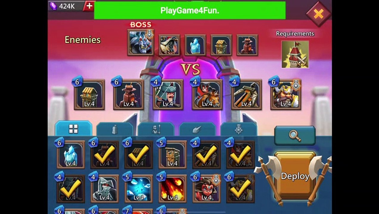 Lords Mobile - Vergeway Chapter 2 Stage 11