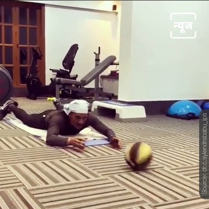 Watch: DGP Sylendra Babu Workout Video