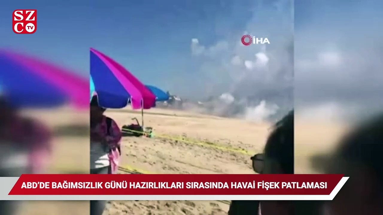 ABD’de Bağımsızlık Günü hazırlıkları sırasında havai fişek patlaması