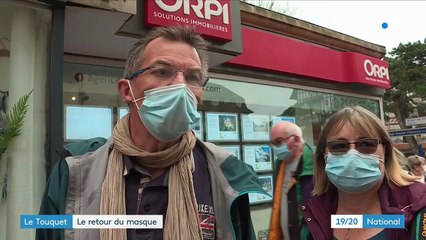 Pas-de-Calais : le port du masque est de nouveau obligatoire au Touquet