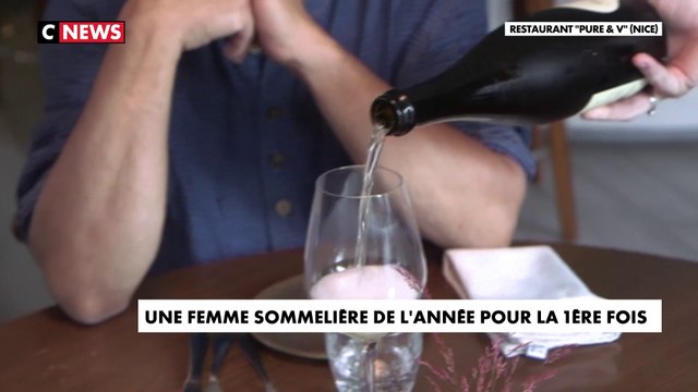 Vanessa Massé, première femme élue sommelière de France de l'année