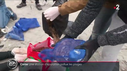 Corse : une station d'épuration rejette de la pollution plastique sur les plages