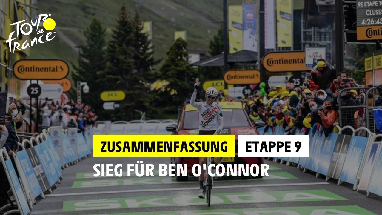 Zusammenfassung - Etappe 9 - #TDF2021