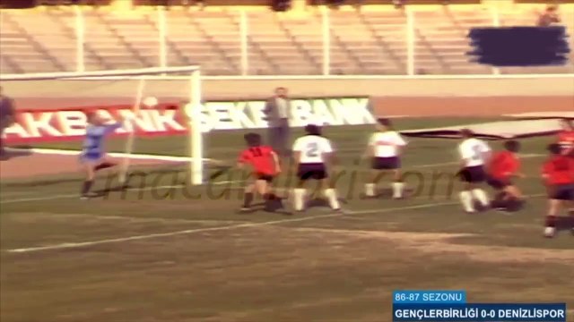 Gençlerbirliği 0-0 Denizlispor [HD] 12.10.1986 - 1986-1987 Turkish 1st League Matchday 8