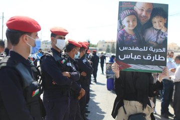 Ürdün'de, Suudi Arabistan'da gözaltındaki Filistinli ve Ürdünlülerin serbest bırakılması talebiyle gösteri