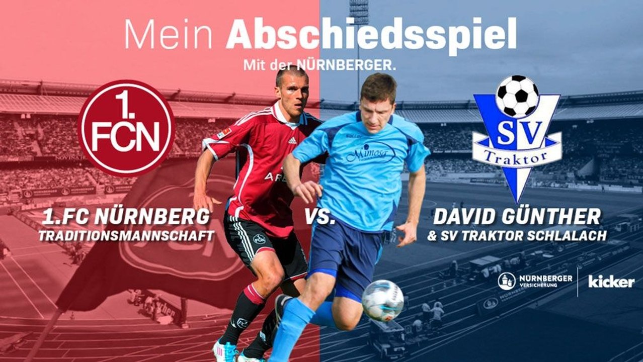 Große Bühne für eine Vereinslegende: David Günther