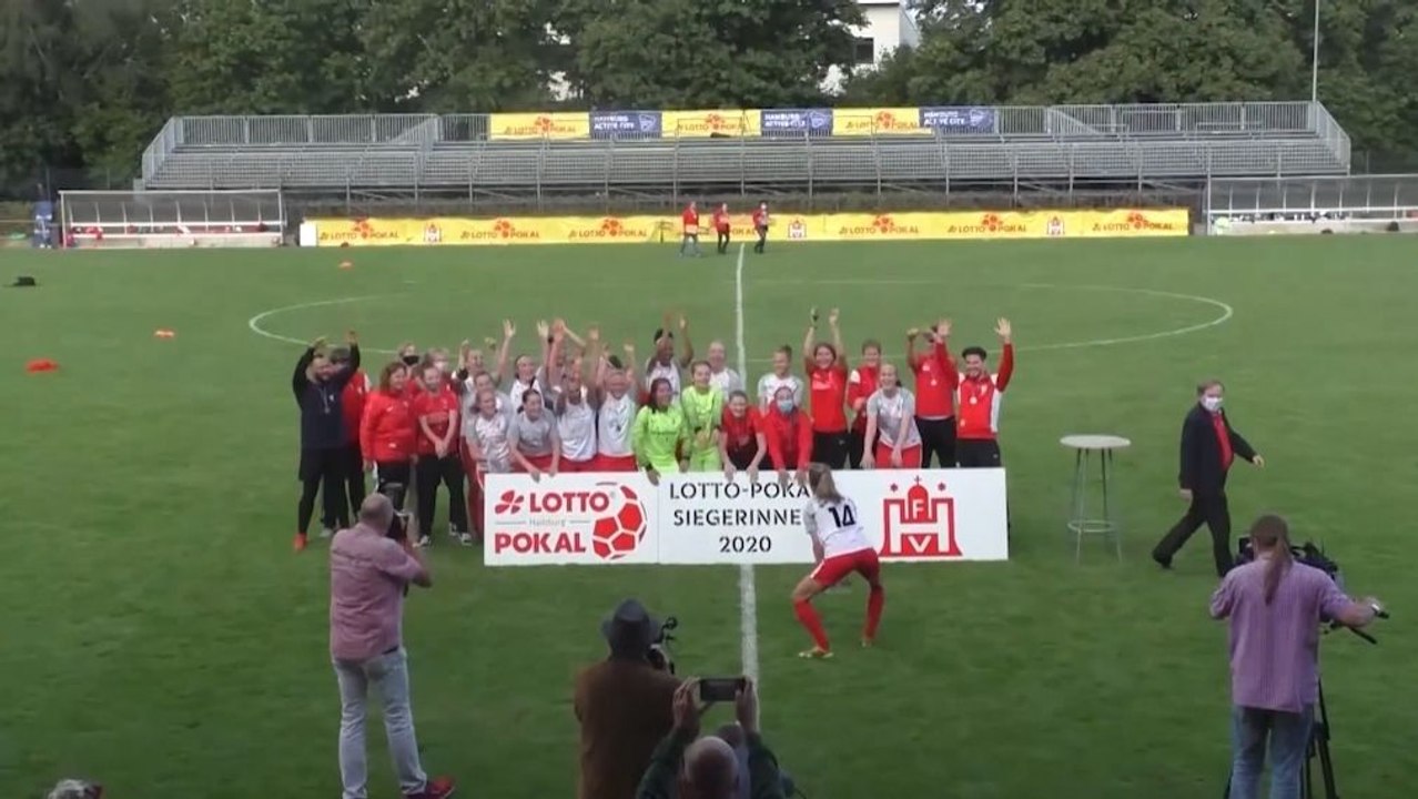 10:0-Erfolg: Walddörfer-Frauen gewinnen Hamburger Pokal
