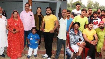 गुंजन सिंह-काजल यादव की फ़िल्म 'हमार परिवार हमार संसार' की शूटिंग के फोटोज हुए वायरल