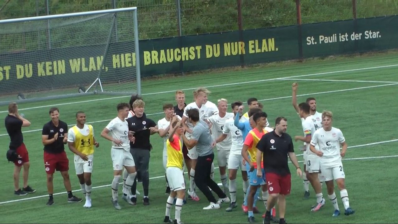 Siegtreffer in der Verlängerung - St. Pauli gewinnt U-19-Pokal-Derby