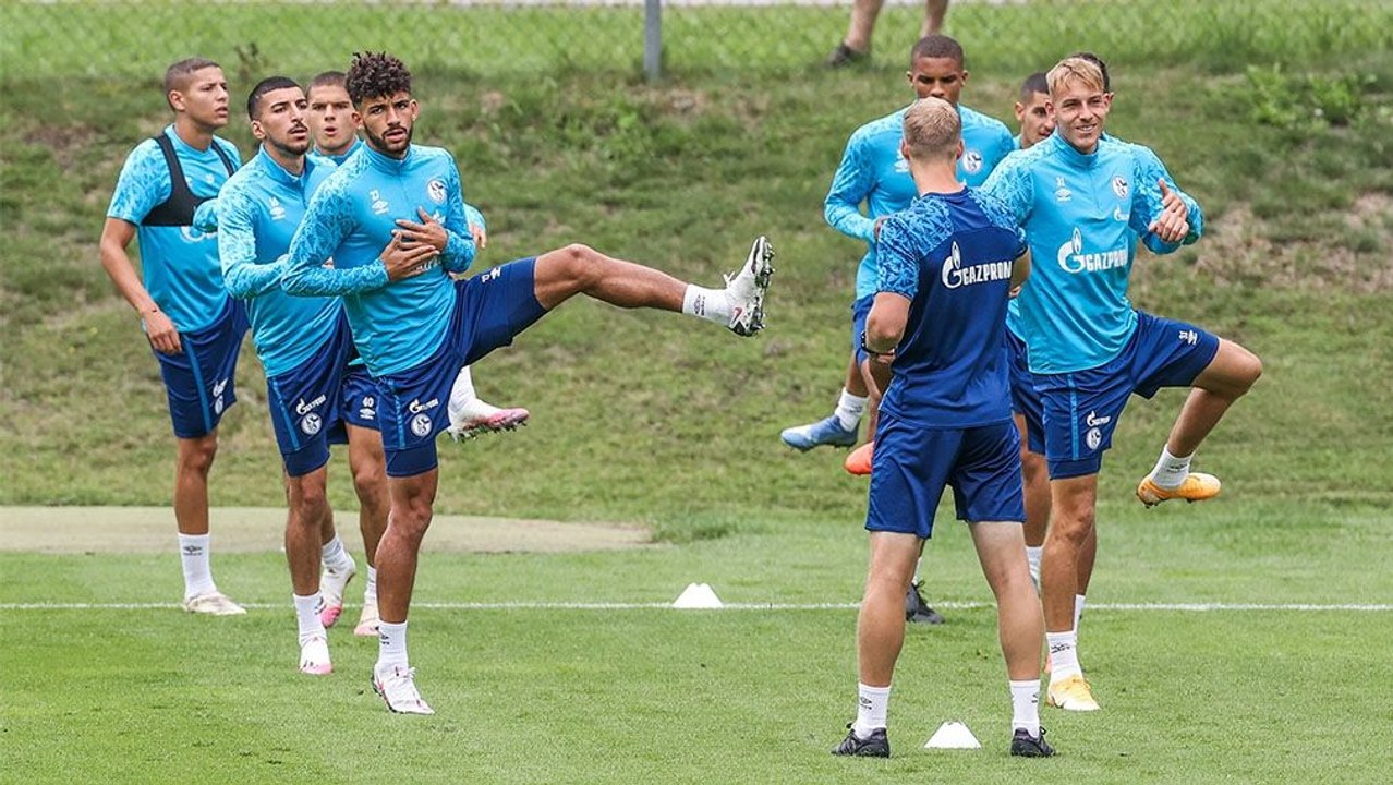 Mit Bentaleb und Corona-Fall - Das Schalker Trainingslager in Längenfeld