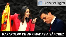 Somanta de palos de Inés Arrimadas a Pedro Sánchez: 