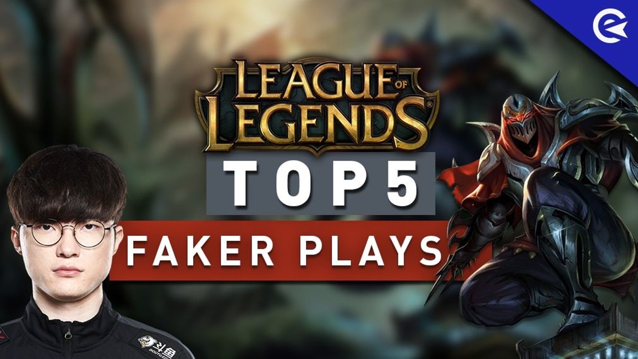 League of Legends TOP 5 Faker Plays allerzeiten!