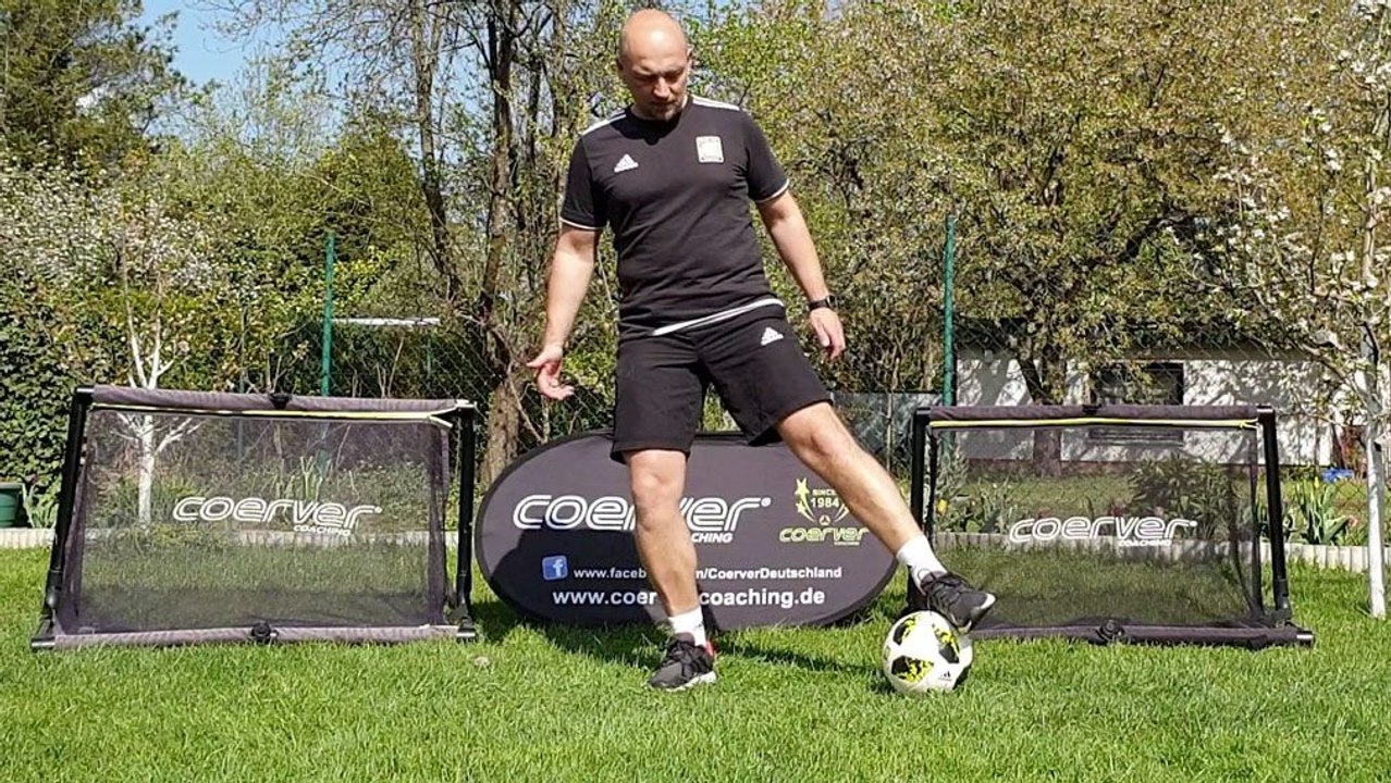 Ballgefühl verbessern: Innenseite und Außenseite