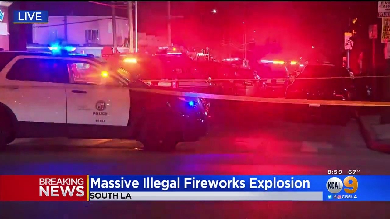 Au moins 17 personnes blessées à Los Angeles après qu'une explosion s'est produite à l'intérieur d'un camion de déminage de la police
