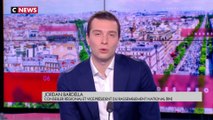 Jordan Bardella sur une éventuelle candidature d’Éric Zemmour : « Le combat politique ce n’est pas le combat des idées»