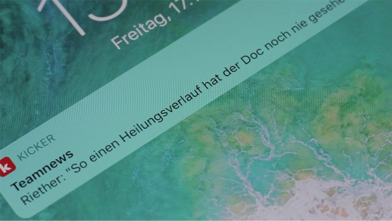 Aktuelle Teamnews als Push-Mitteilung - so geht's!